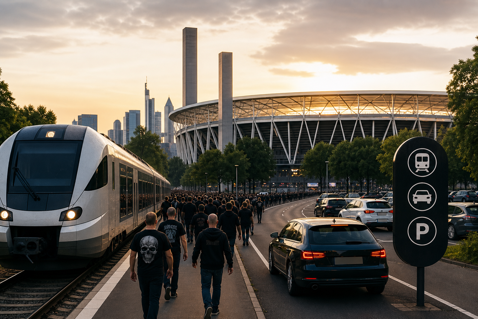 Böhse Onkelz in Frankfurt: So kommst du stressfrei zum Deutsche Bank Park!