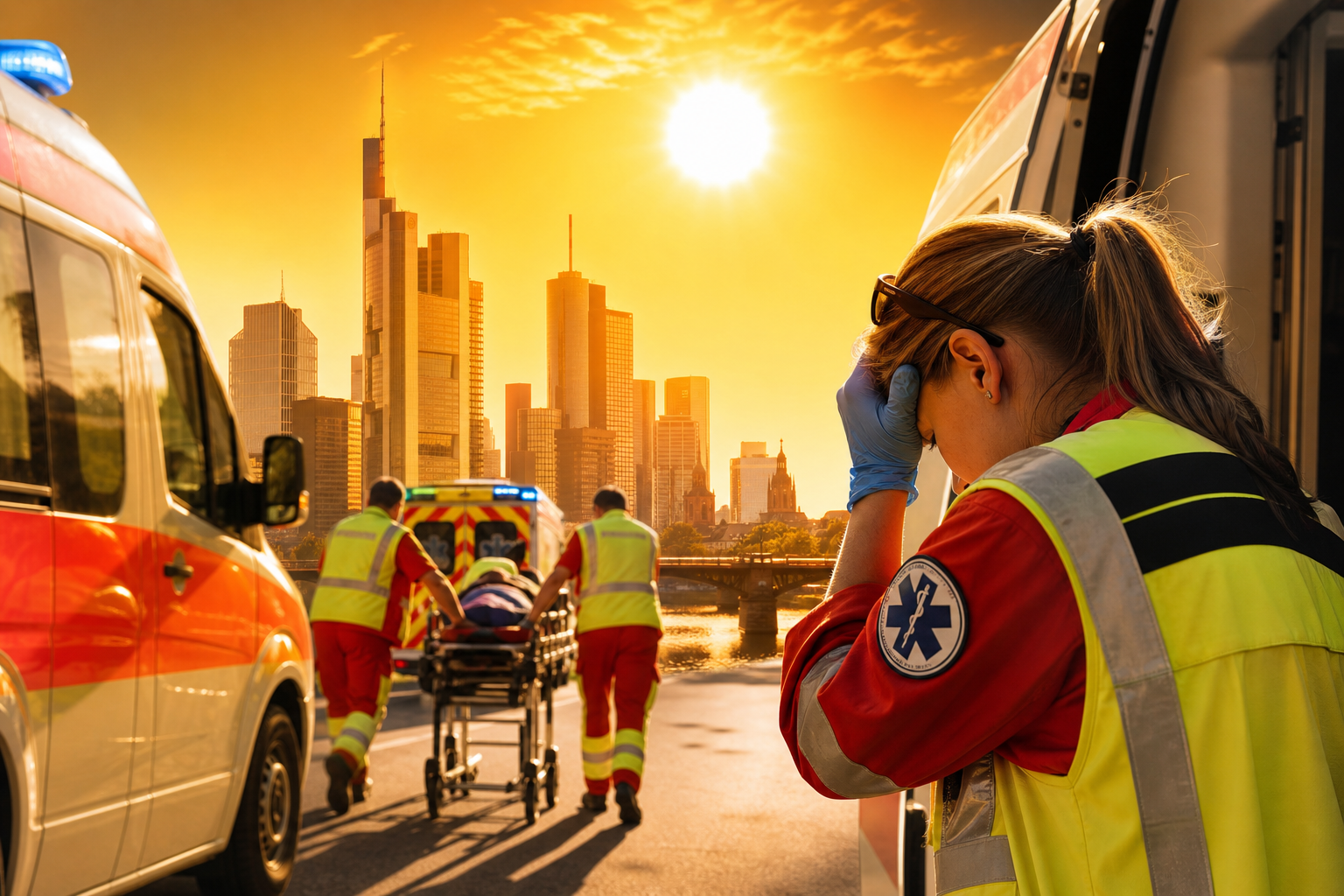 Frankfurts Rettungsdienste am Limit: 500+ Einsätze täglich – dringende Bitte an euch!