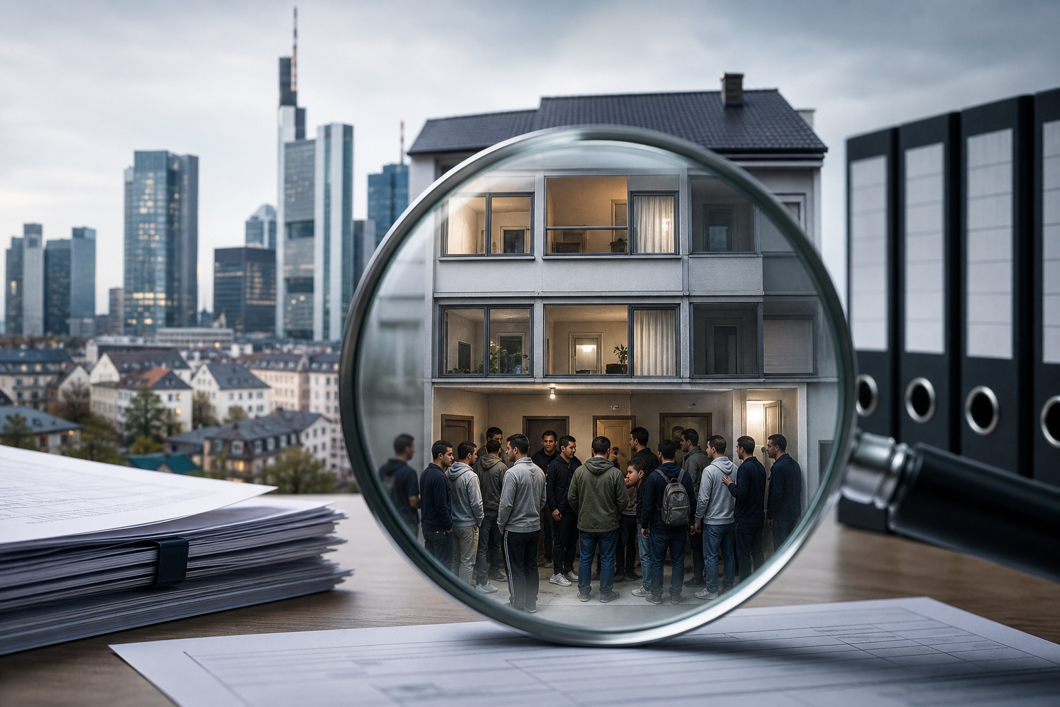 Frankfurt unter der Lupe: Behörden prüfen fragwürdige Wohnungsanmeldungen nicht